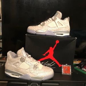 Air Jordan Retro 4 “Laser” With Box